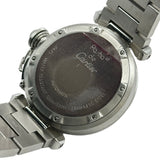カルティエ Cartier パシャC ビッグデイト W31053M7 ブラック ステンレススチール 自動巻き レディース 腕時計