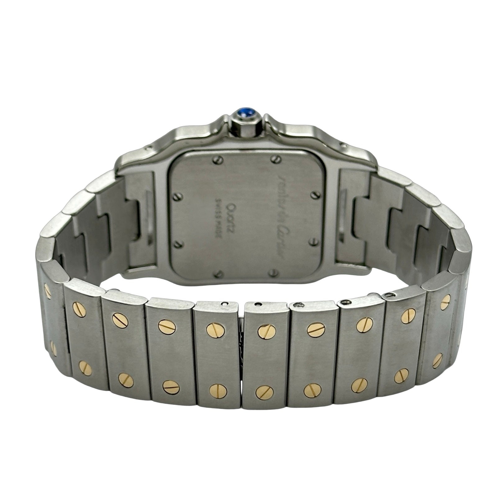 カルティエ Cartier サントスガルベLM W20011C4 ホワイト ゴールド/ステンレススチール クオーツ レディース 腕時計 カルティエ CARTIER サントスガルベ LM 腕時計 ステンレススチール