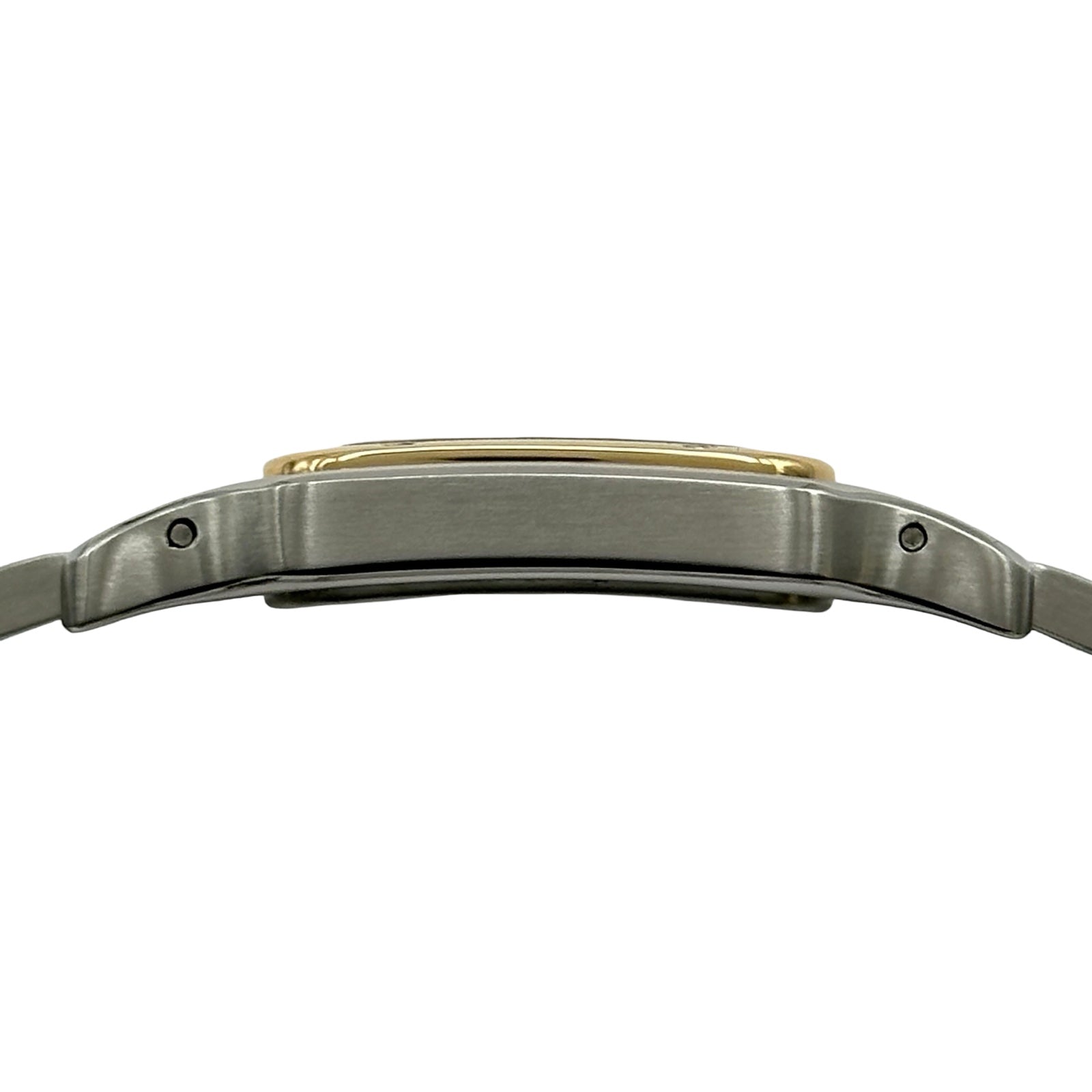 カルティエ Cartier サントスガルベLM W20011C4 ホワイト ゴールド/ステンレススチール クオーツ レディース 腕時計 カルティエ CARTIER サントスガルベ LM 腕時計 ステンレススチール