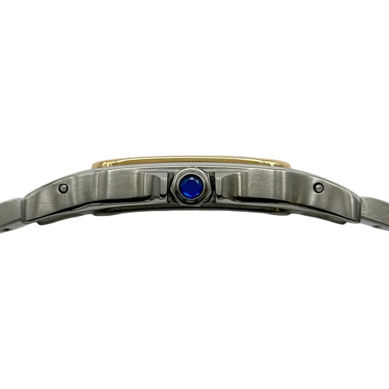 カルティエ Cartier サントスガルベLM W20011C4 ホワイト ゴールド/ステンレススチール クオーツ レディース 腕時計 カルティエ Cartier サントスガルベLM W20011C4 ホワイト ゴールド