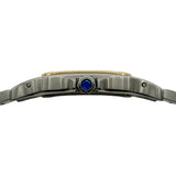 カルティエ Cartier サントスガルベLM W20011C4 ホワイト ゴールド/ステンレススチール クオーツ レディース 腕時計