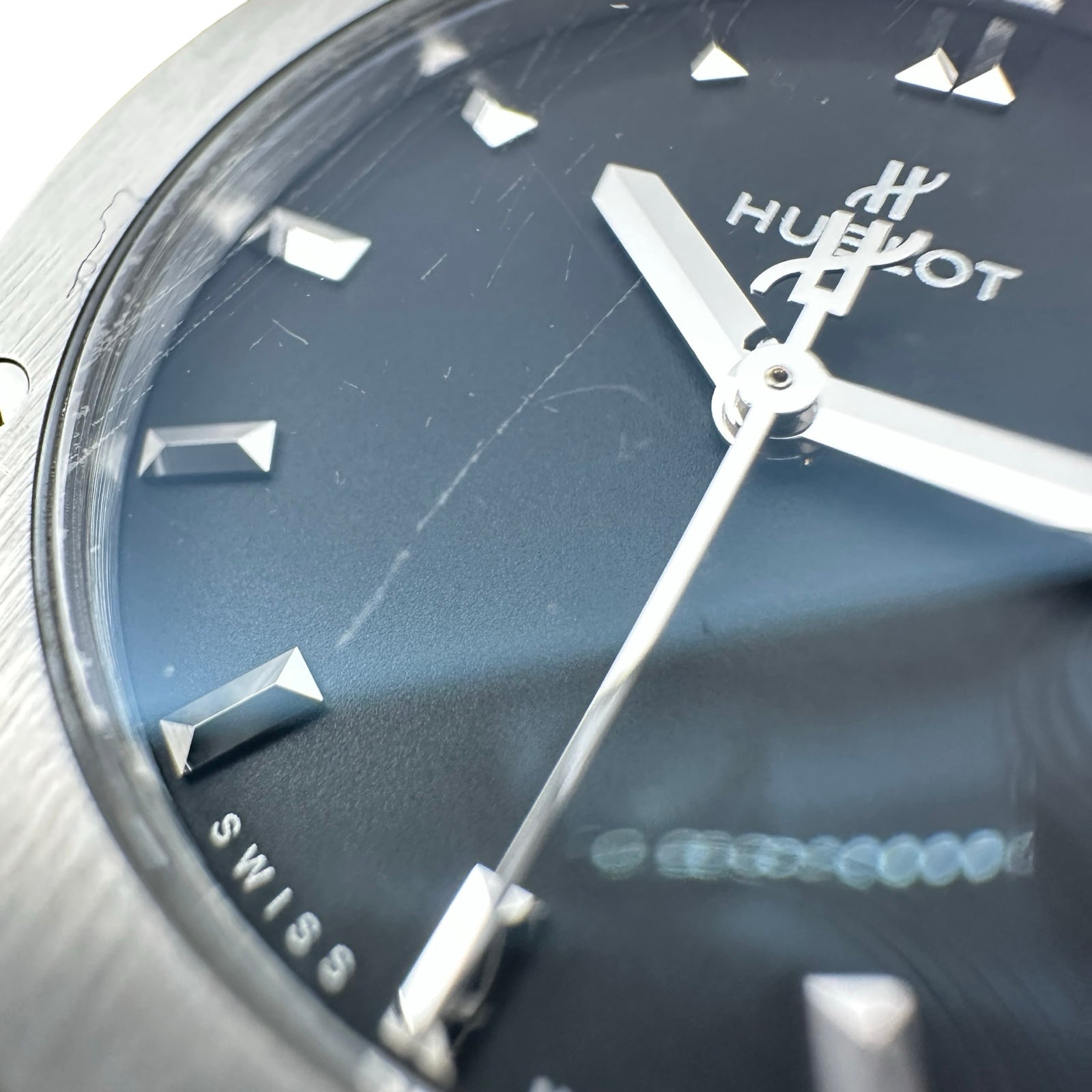 ウブロ HUBLOT クラシック フュージョン チタニウム 581.NX.1171.RX