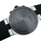 ブルガリ BVLGARI アルミニウム クロノグラフ AC38TA ピンク アルミニウム 自動巻き メンズ 腕時計