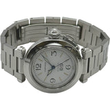 カルティエ Cartier パシャ C ビッグデイト W31044M7 ホワイト ステンレススチール 自動巻き ユニセックス 腕時計