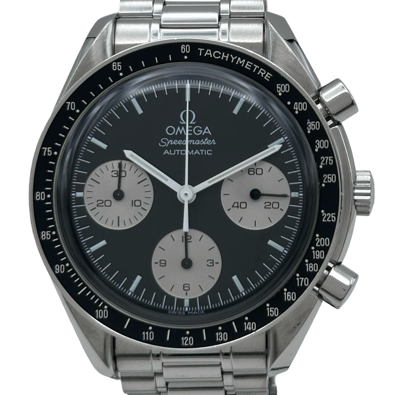 OMEGA オメガ　自動巻き時計 黒文字盤 ステンレス　不動 オメガ OMEGA スピードマスター クロノグラフ 日本限定 3510.52