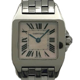 カルティエ Cartier サントス ドゥ モワゼルSM W25075Z5 ピンクシェル ステンレススチール 自動巻き レディース 腕時計