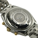 ブライトリング BREITLING クロノマット ビコロ B13352 ブルー イエローゴールド/ステンレススチール 自動巻き メンズ 腕時計