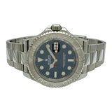 ロレックス ROLEX ヨットマスター40 116622 ブルー プラチナ/ステンレススチール 自動巻き メンズ 腕時計