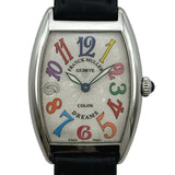 フランク・ミュラー FRANCK MULLER トノウ カーベックス カラードリーム 1752QZC0LDRM シルバー ステンレススチール クオーツ レディース 腕時計