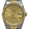 ロレックス ROLEX デイトジャスト 16233 ゴールド ゴールド/ステンレススチール 自動巻き メンズ 腕時計