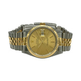 ロレックス ROLEX デイトジャスト 16233 ゴールド ゴールド/ステンレススチール 自動巻き メンズ 腕時計
