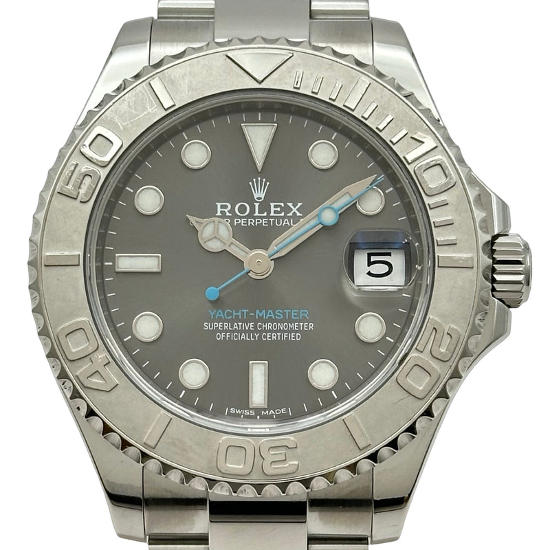 ロレックス ROLEX ヨットマスター37 268622 スレート プラチナ