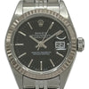 ロレックス ROLEX デイトジャスト 79174 ブラック ホワイトゴールド/ステンレススチール 自動巻き レディース 腕時計