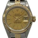 ロレックス ROLEX デイトジャスト モザイク 69173 ゴールド ゴールド/ステンレススチール 自動巻き レディース 腕時計