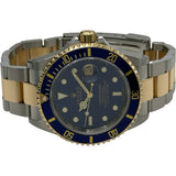 ロレックス ROLEX サブマリーナ 16613 ブルー ゴールド/ステンレススチール 自動巻き メンズ 腕時計