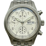 インターナショナルウォッチカンパニー IWC スピットファイア クロノグラフ IW370628 シルバー ステンレススチール 自動巻き メンズ 腕時計