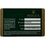 ロレックス ROLEX エクスプローラー1 214270 ブラック ステンレススチール 自動巻き メンズ 腕時計