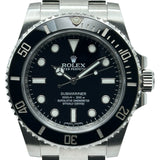 ロレックス ROLEX サブマリーナー ノンデイト 114060 ブラック ステンレススチール 自動巻き メンズ 腕時計