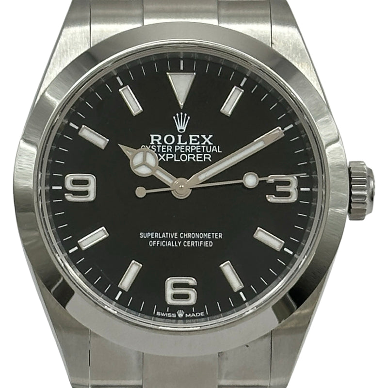 Philippe Genève 自動巻き腕時計 ブラック ロレックス ROLEX エクスプローラー40 224270 ブラック ステンレス