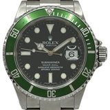 ロレックス ROLEX サブマリーナ 16610LV ブラック ステンレススチール 自動巻き メンズ 腕時計