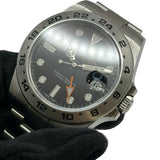 ロレックス ROLEX エクスプローラー2 216570 ブラック ステンレススチール 自動巻き メンズ 腕時計