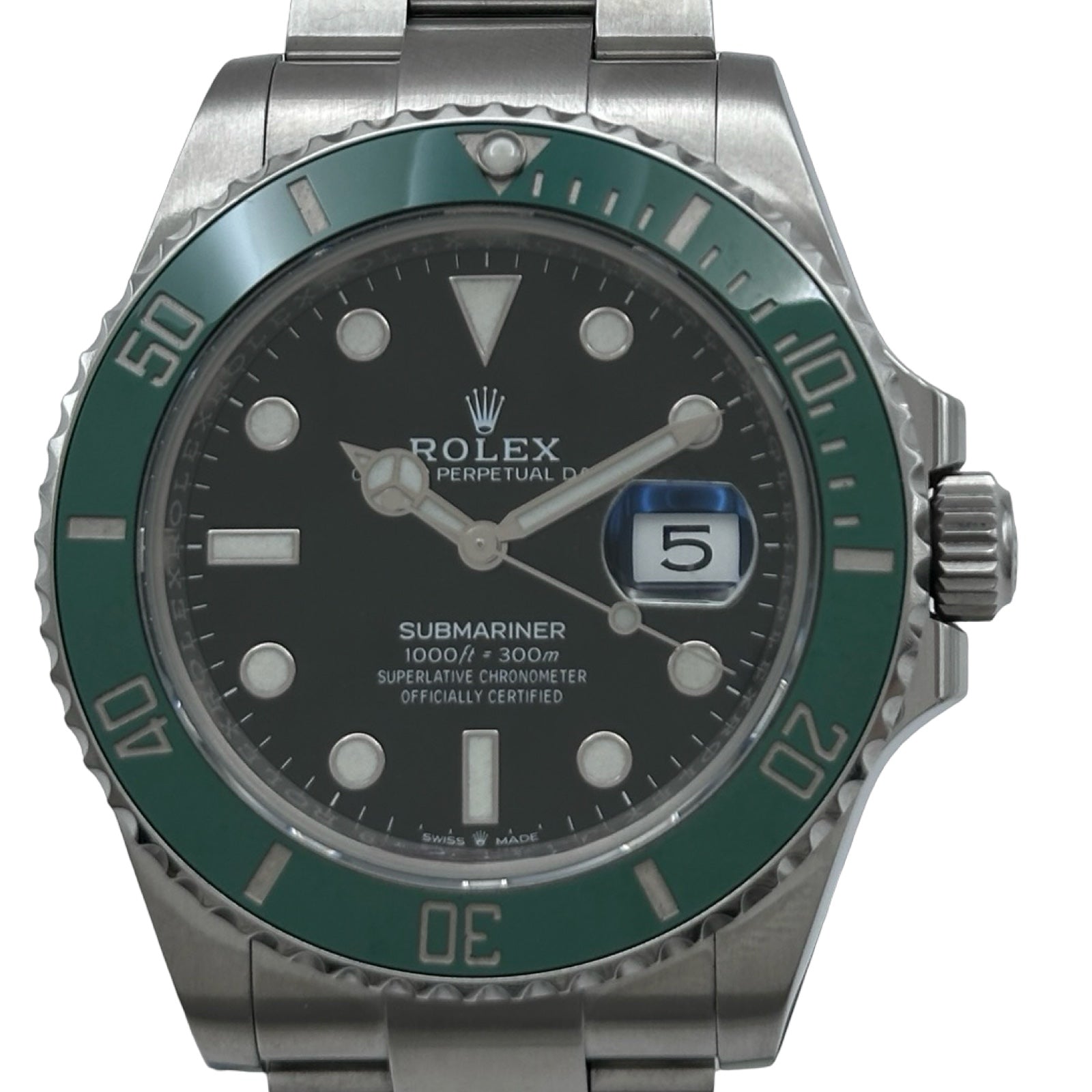 ROLEX(ロレックス) 腕時計美品  サブマリーナデイト 126610LV メンズ SS/12コマ+余り1コマ（フルコマ）/ランダムルーレット/2020.10 黒 ロレックス ROLEX サブマリーナ 126610LV ブラック ステンレススチール