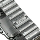 カルティエ Cartier サントス ドゥ カルティエ LM WSSA0030 グラデーションブルー ステンレススチール 自動巻き メンズ 腕時計
