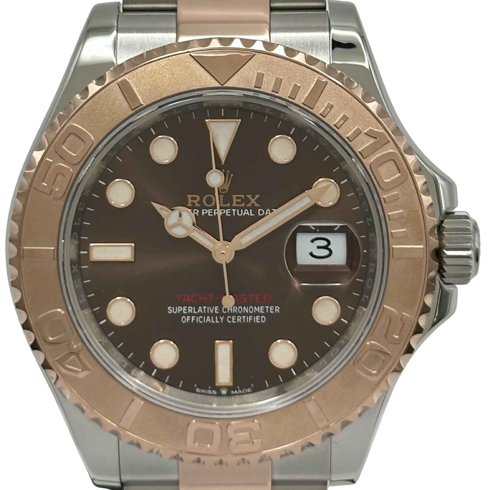 ロレックス ROLEX ヨットマスター40 126621 チョコレートブラウン ピンクゴールド/ステンレススチール 自動巻き メンズ 腕時計 ロレックス ROLEX ヨットマスター40 126621 チョコレートブラウン