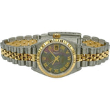ロレックス ROLEX デイトジャスト 79173NR ブラックシェル ゴールド/ステンレススチール 自動巻き レディース 腕時計