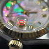 ロレックス ROLEX デイトジャスト 79173NR ブラックシェル ゴールド/ステンレススチール 自動巻き レディース 腕時計