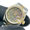 ロレックス ROLEX デイトジャスト 79173NR ブラックシェル ゴールド/ステンレススチール 自動巻き レディース 腕時計