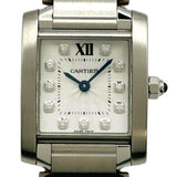 カルティエ Cartier タンクフランセーズ SM WE110006 シルバー ステンレススチール レディース 腕時計