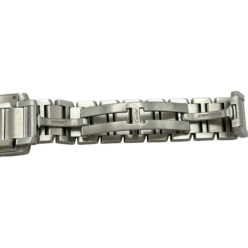 カルティエ Cartier タンクフランセーズ SM WE110006 シルバー
