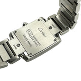 カルティエ Cartier タンクフランセーズ SM WE110006 シルバー ステンレススチール レディース 腕時計