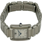 カルティエ Cartier タンクフランセーズ SM WE110006 シルバー ステンレススチール レディース 腕時計