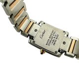 カルティエ Cartier タンクフランセーズ SM WE110004 シルバー K18/ステンレススチール クオーツ レディース 腕時計