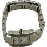 カルティエ Cartier タンクフランセーズ SM WE110004 シルバー K18/ステンレススチール クオーツ レディース 腕時計