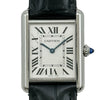 カルティエ Cartier タンクマストLM WSTA0041 シルバー ステンレススチール クオーツ ユニセックス 腕時計
