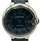カルティエ Cartier バロンブルー42mm WSBB0025 ブルー ステンレススチール 自動巻き メンズ 腕時計