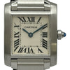 カルティエ Cartier タンクフランセーズSM W51008Q3 シルバー ステンレススチール クオーツ レディース 腕時計