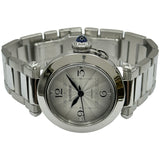 カルティエ Cartier パシャドゥカルティエ 35ｍｍ WSPA0013 シルバー ステンレススチール 自動巻き レディース 腕時計