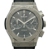 ウブロ HUBLOT クラシックフュージョン チタニウム クロノグラフ レーシンググレー 521.NX.7071.LR グレー チタン 自動巻き メンズ 腕時計