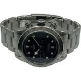 チューダー/チュードル TUDOR ヘリテージ ブラックベイ クロノグラフ 79350 ブラック ステンレススチール 自動巻き メンズ 腕時計