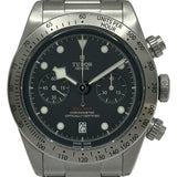 チューダー/チュードル TUDOR ヘリテージ ブラックベイ クロノグラフ 79350 ブラック ステンレススチール 自動巻き メンズ 腕時計