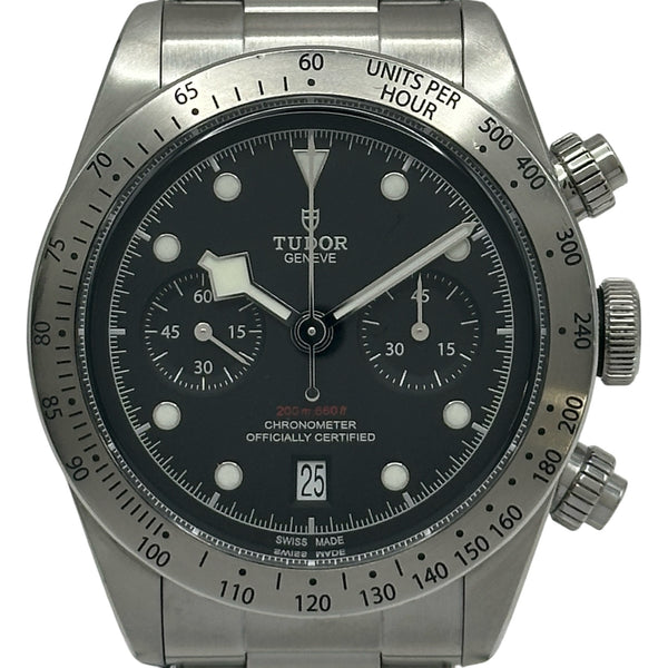 チューダー/チュードル TUDOR ヘリテージ ブラックベイ クロノグラフ