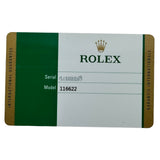 ロレックス ROLEX ヨットマスター 116622 スレート（ダークロジウム） プラチナ/ステンレススチール 自動巻き メンズ 腕時計