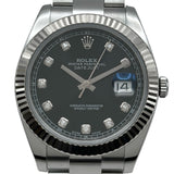 ロレックス ROLEX デイトジャスト41 126334G ブラック ホワイトゴールド/ステンレススチール 自動巻き メンズ 腕時計