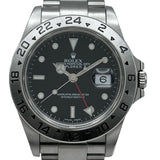 ロレックス ROLEX エクスプローラー2 16570 ブラック ステンレススチール 自動巻き メンズ 腕時計