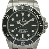ロレックス ROLEX サブマリーナ ノンデイト 114060 ブラック ステンレススチール 自動巻き メンズ 腕時計