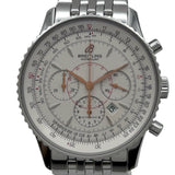 ブライトリング BREITLING モンブリラン A417G34NP シルバー ステンレススチール 自動巻き メンズ 腕時計